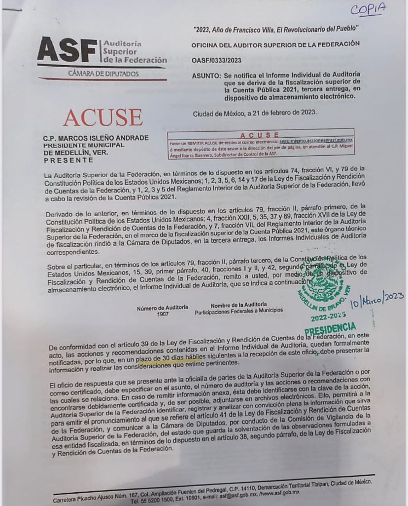 Urbis La Asf Determin Que Polo Deschamps Malvers Mdp De Recursos